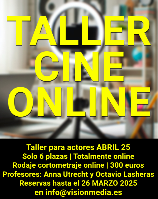 Taller Cine Online Actores Abril 25
