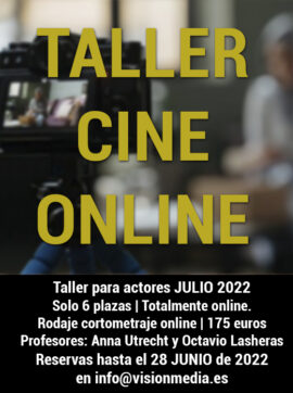 Taller Cine Actores Julio 22