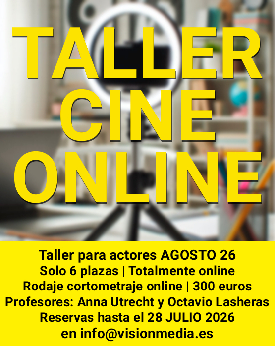 Cartel Taller Cine Online - Agosto 26 Cartel Taller Cine Online - Agosto 26