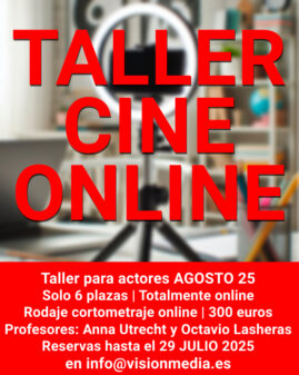 Taller Cine Online - Agosto 25